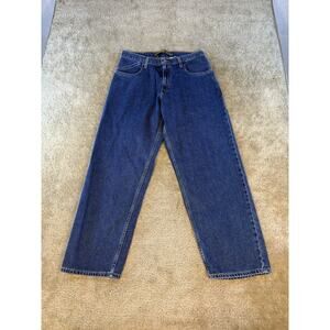 Vtg Levis Silver Tab Baggy Jeans Men 33x32 Blue Denim Streetwear Skater Y2K E152